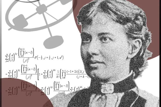 Sofya Kovalevskaya. Illustration.