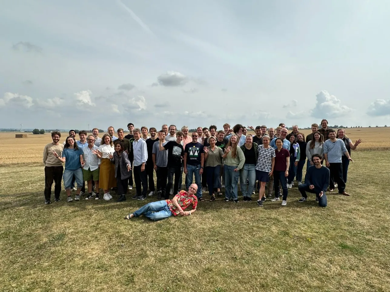 Group photo of the staff at Reglerteknik. 